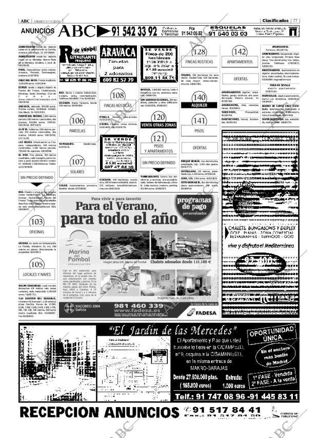ABC MADRID 17-04-2004 página 77