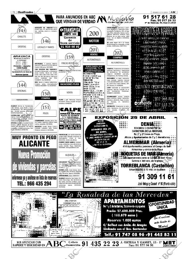 ABC MADRID 17-04-2004 página 78