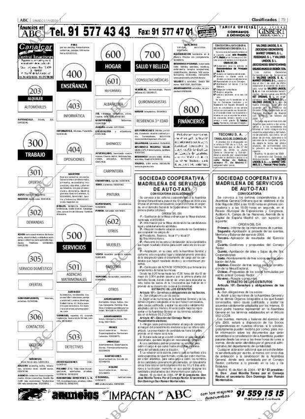 ABC MADRID 17-04-2004 página 79