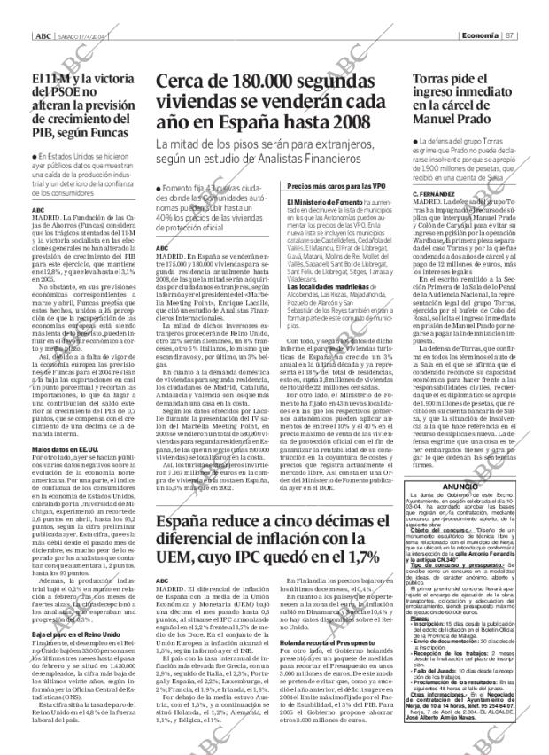 ABC MADRID 17-04-2004 página 87