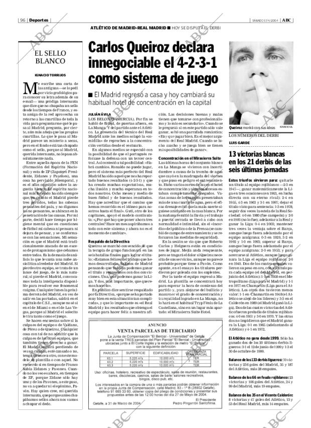 ABC MADRID 17-04-2004 página 96