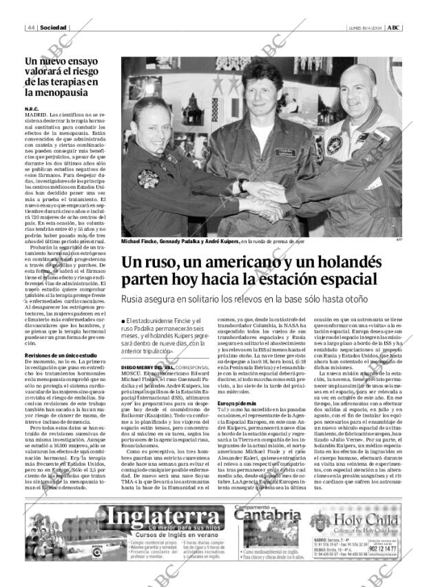 ABC MADRID 19-04-2004 página 44