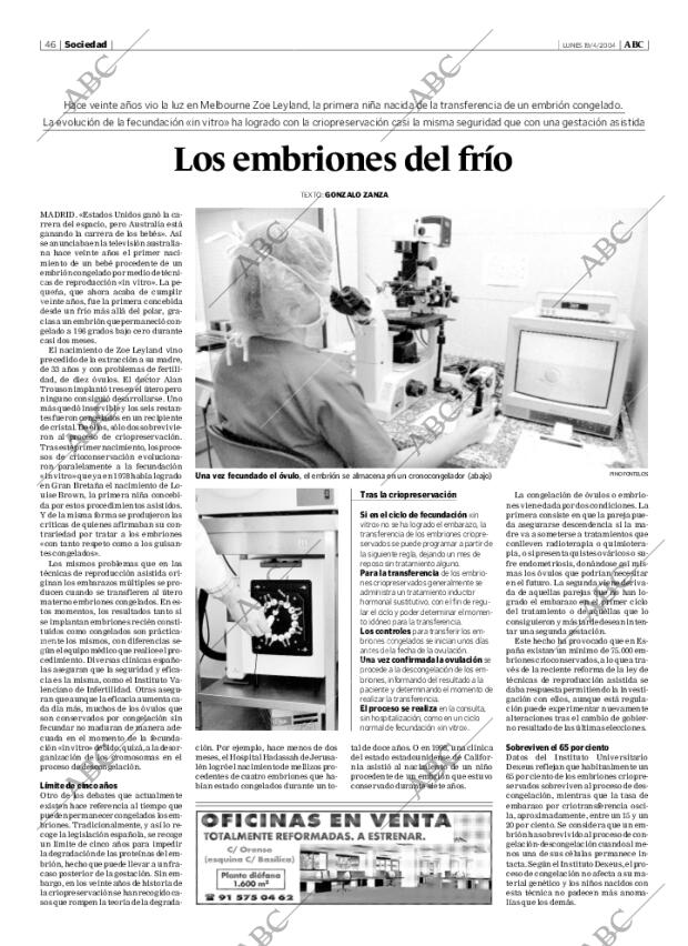 ABC MADRID 19-04-2004 página 46