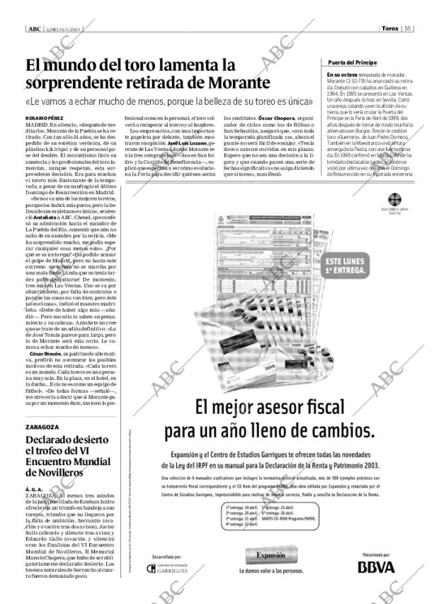ABC MADRID 19-04-2004 página 55