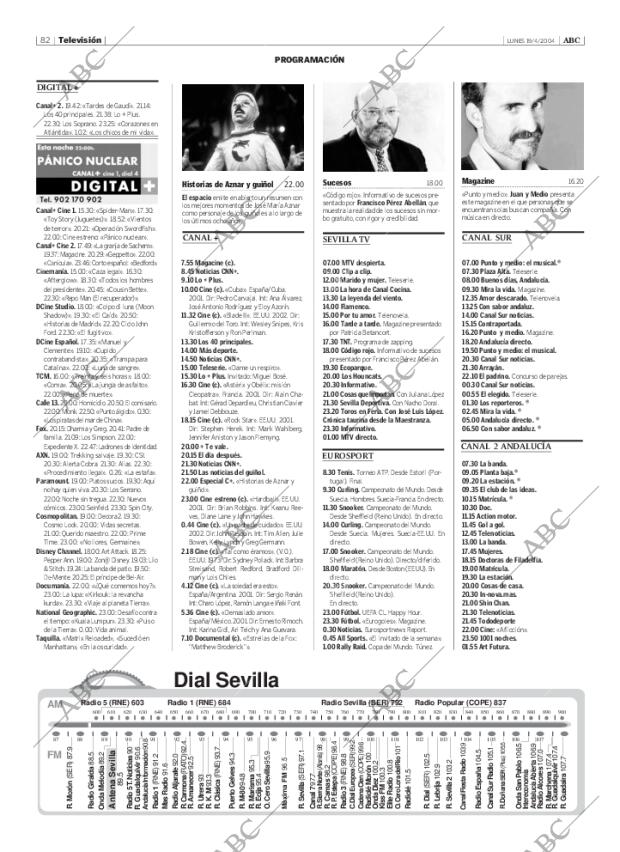 ABC SEVILLA 19-04-2004 página 82