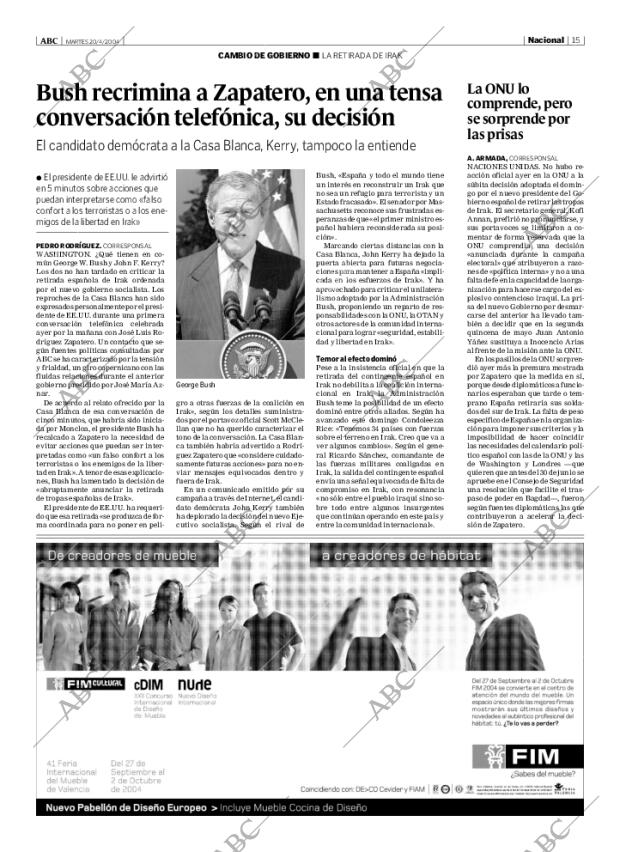 ABC MADRID 20-04-2004 página 15