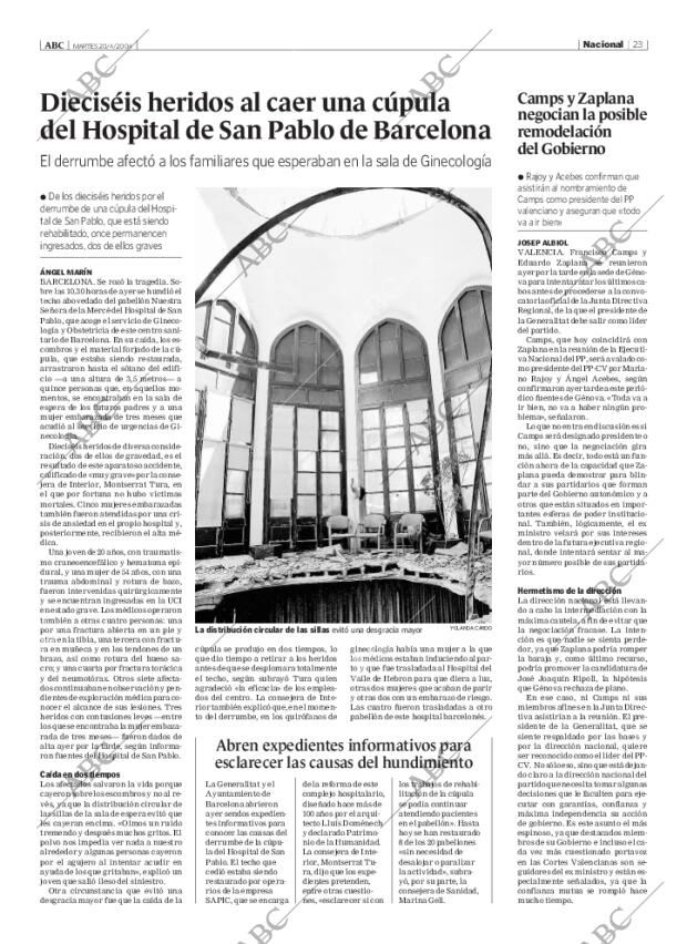 ABC MADRID 20-04-2004 página 23