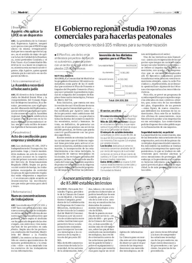 ABC MADRID 20-04-2004 página 34