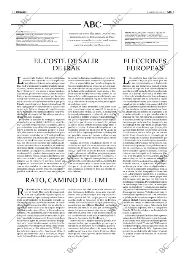 ABC MADRID 20-04-2004 página 4