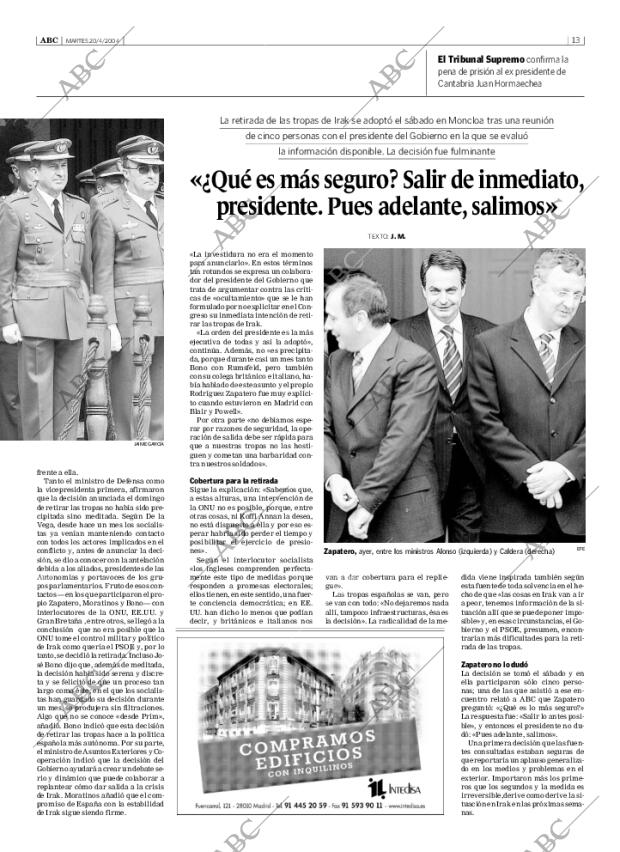 ABC SEVILLA 20-04-2004 página 13