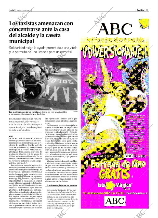ABC SEVILLA 20-04-2004 página 31