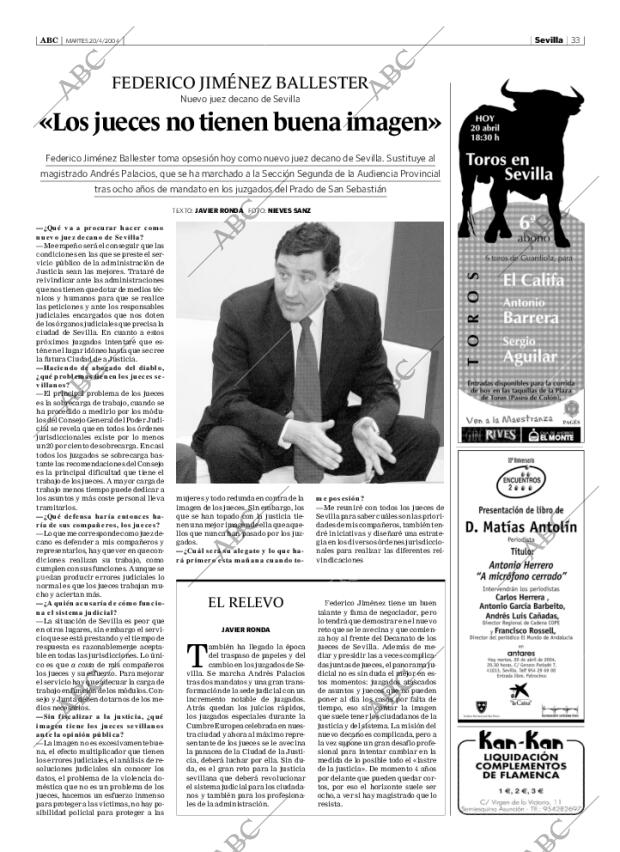 ABC SEVILLA 20-04-2004 página 33