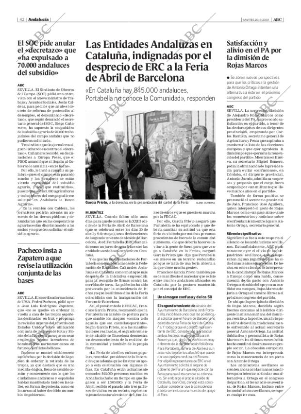ABC SEVILLA 20-04-2004 página 42