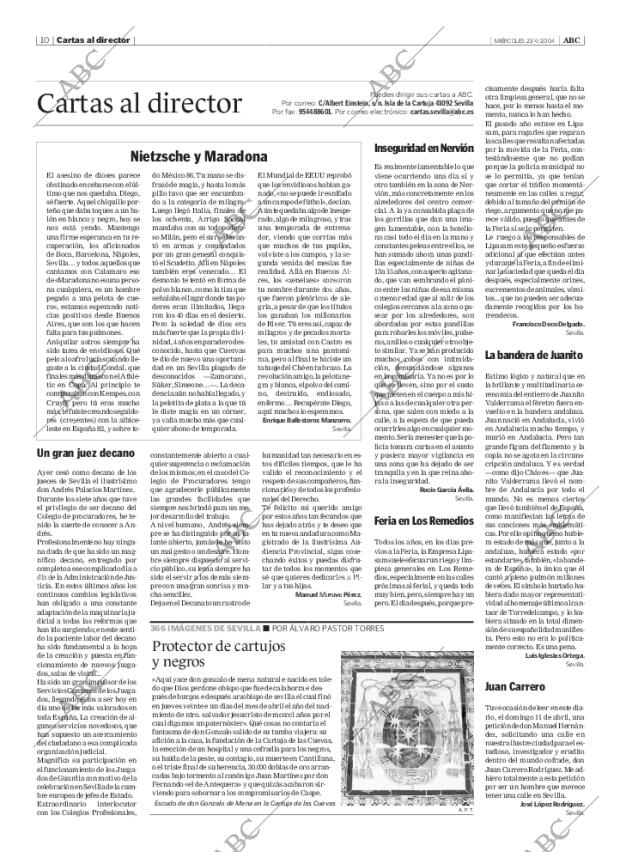 ABC SEVILLA 21-04-2004 página 10