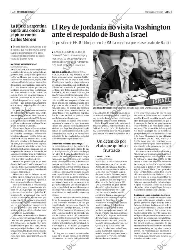 ABC SEVILLA 21-04-2004 página 22