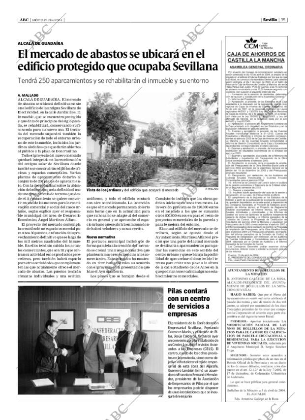 ABC SEVILLA 21-04-2004 página 35