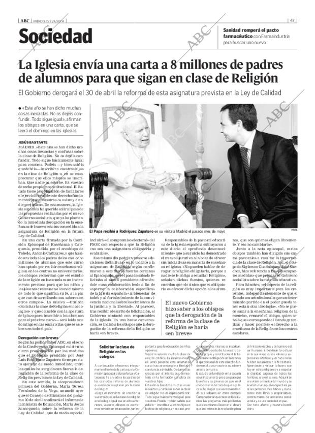 ABC SEVILLA 21-04-2004 página 47