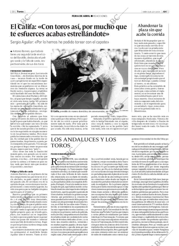 ABC SEVILLA 21-04-2004 página 58