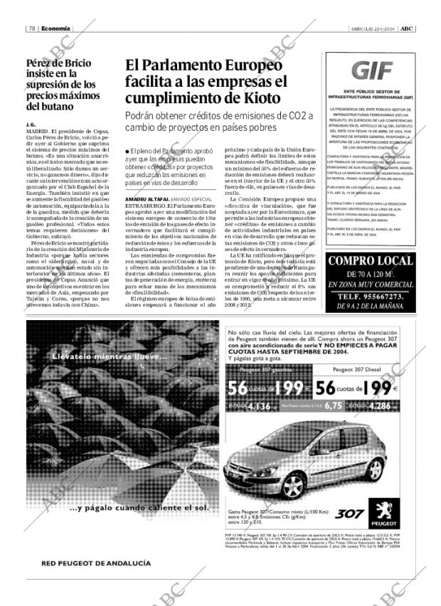 ABC SEVILLA 21-04-2004 página 78