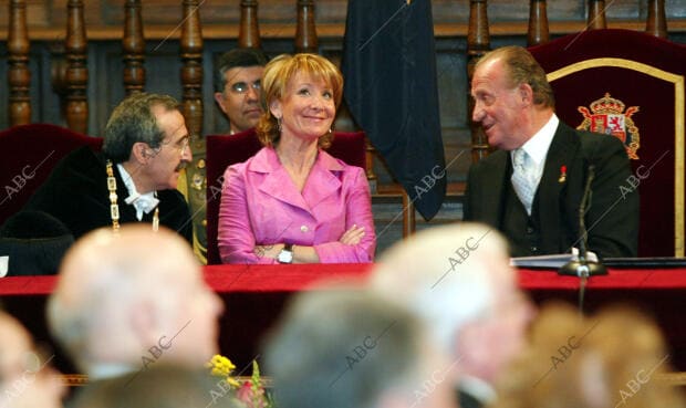 Entrega del premio Cervantes al chileno Gonzalo Rojas