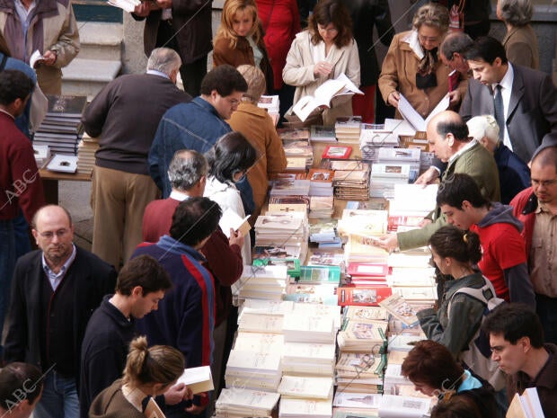 Dia del libro en la Diputacion foto Abc