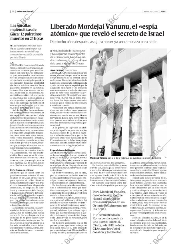 ABC SEVILLA 22-04-2004 página 26