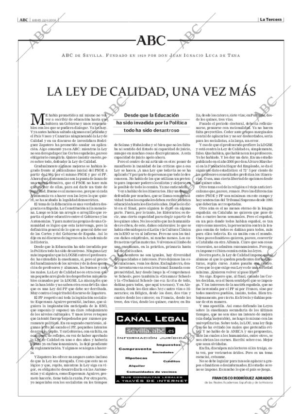 ABC SEVILLA 22-04-2004 página 3