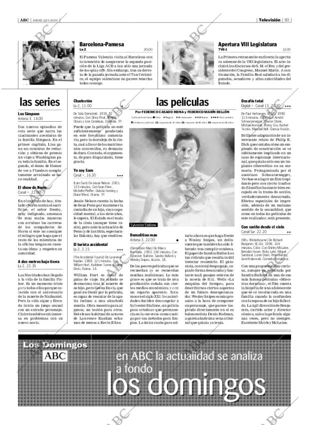 ABC SEVILLA 22-04-2004 página 93