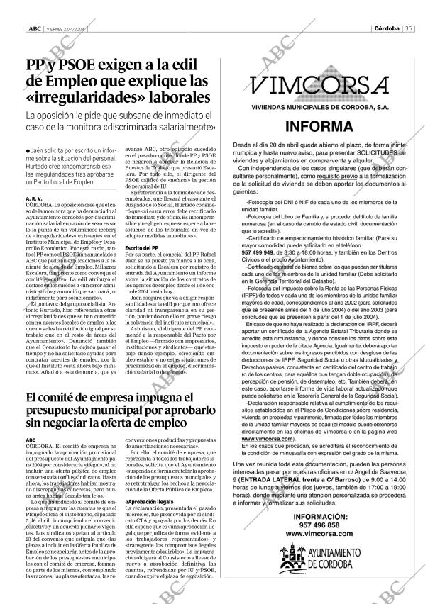 ABC CORDOBA 23-04-2004 página 35