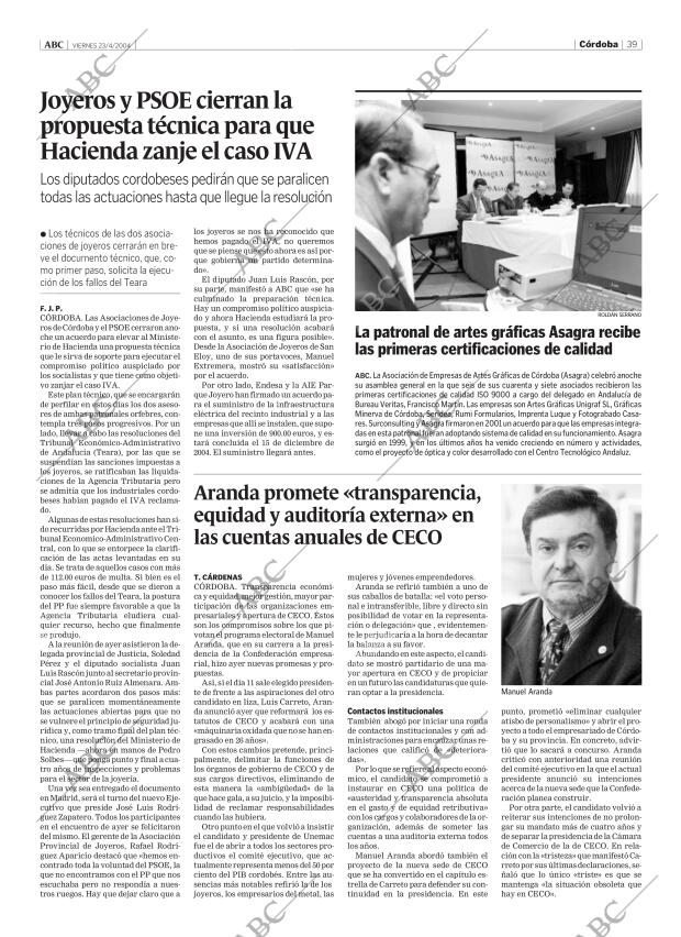 ABC CORDOBA 23-04-2004 página 39