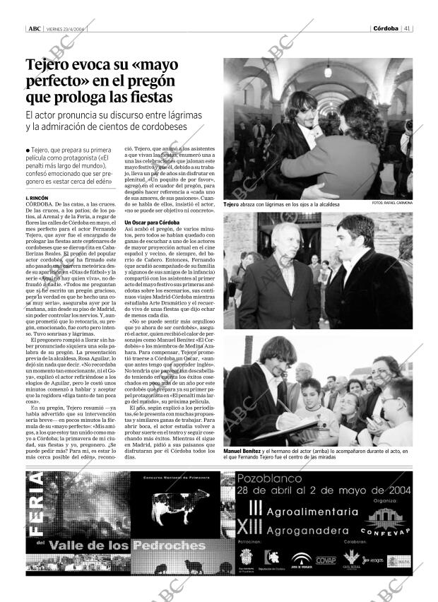 ABC CORDOBA 23-04-2004 página 41