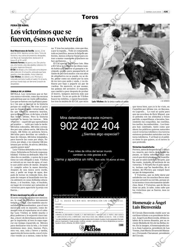 ABC CORDOBA 23-04-2004 página 62