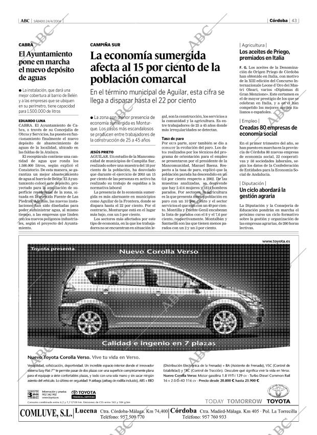 ABC CORDOBA 24-04-2004 página 43