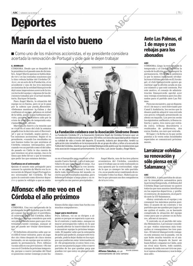 ABC CORDOBA 24-04-2004 página 75
