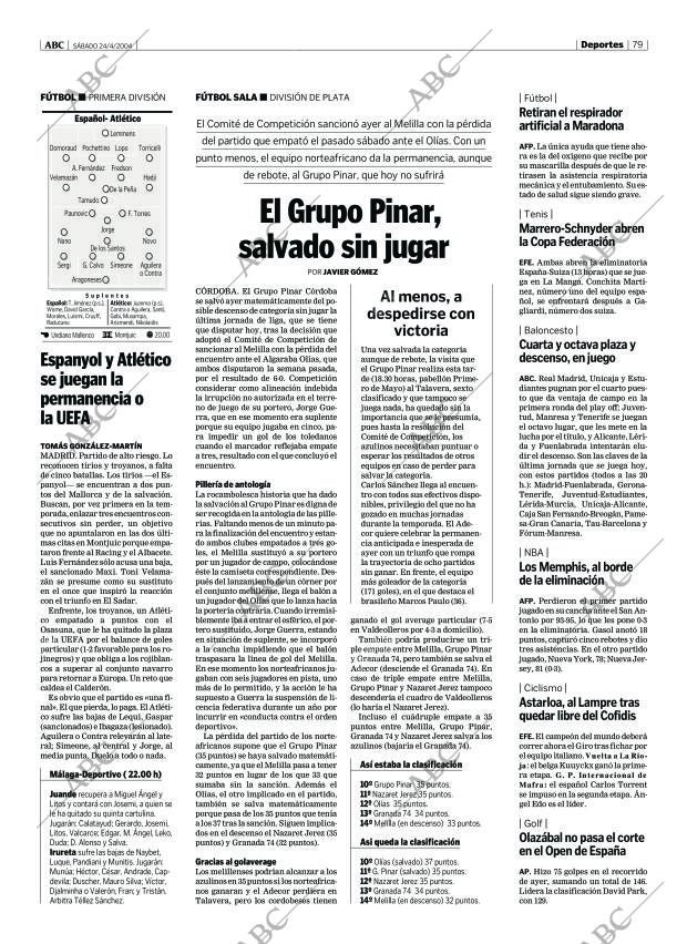 ABC CORDOBA 24-04-2004 página 79