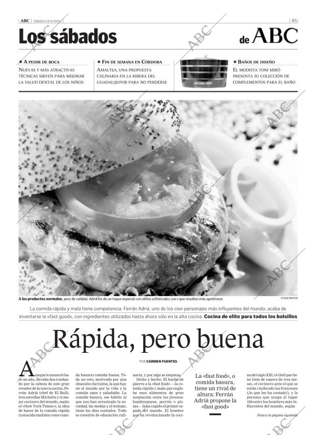 ABC CORDOBA 24-04-2004 página 85