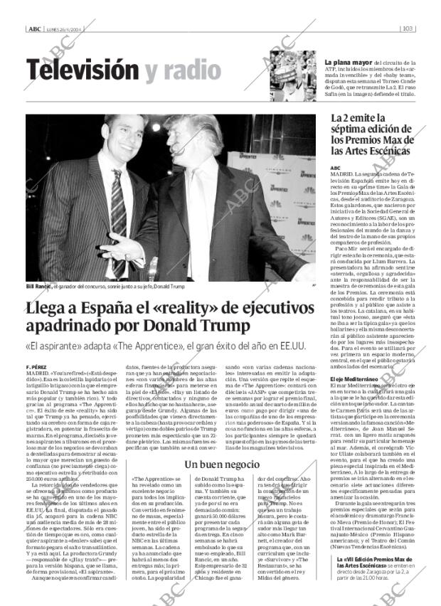 ABC MADRID 26-04-2004 página 103