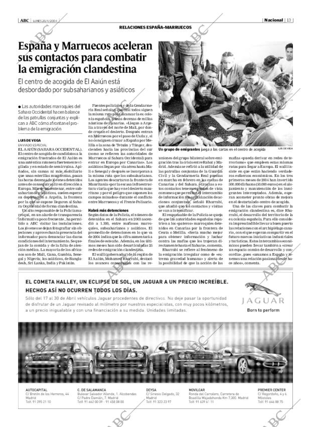 ABC MADRID 26-04-2004 página 13
