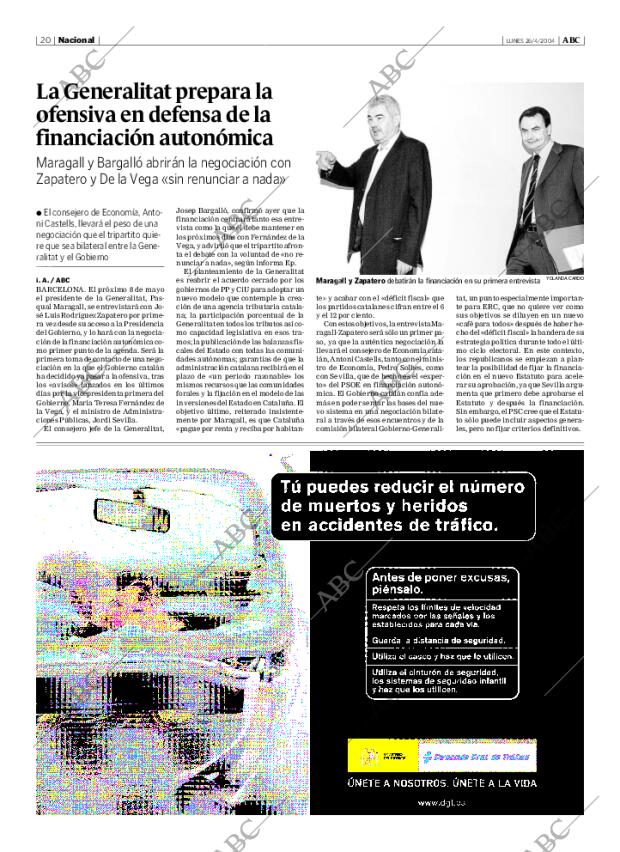 ABC MADRID 26-04-2004 página 20