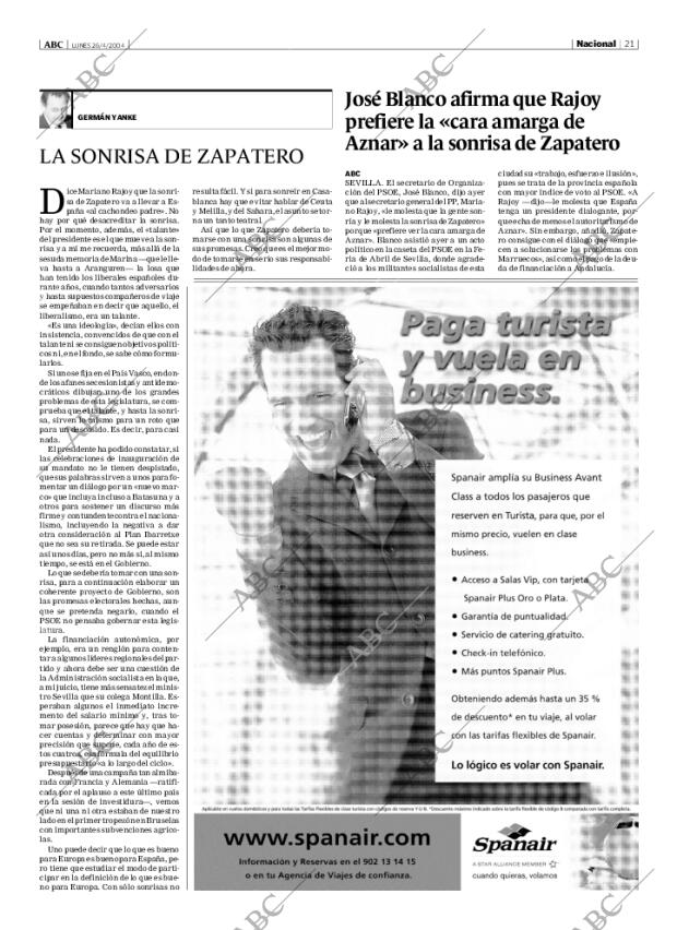 ABC MADRID 26-04-2004 página 21