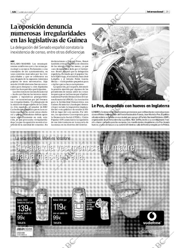 ABC MADRID 26-04-2004 página 29