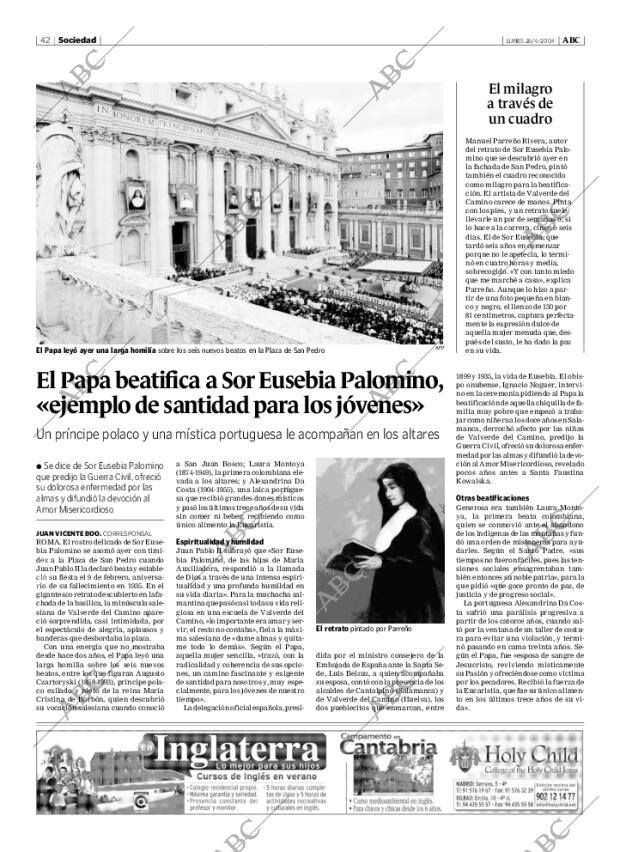 ABC MADRID 26-04-2004 página 42