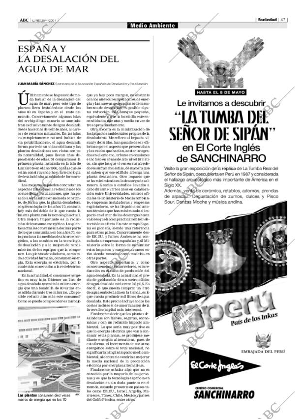 ABC MADRID 26-04-2004 página 47