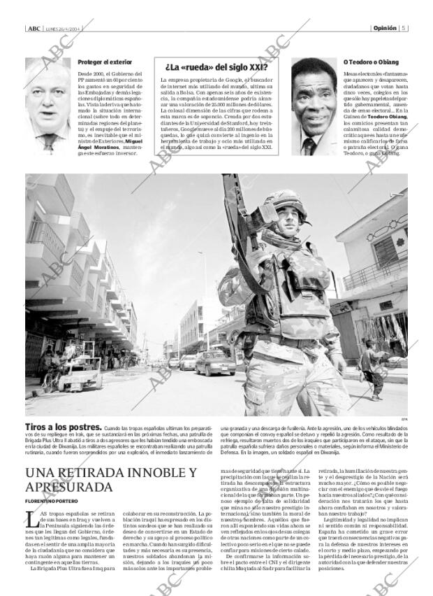 ABC MADRID 26-04-2004 página 5