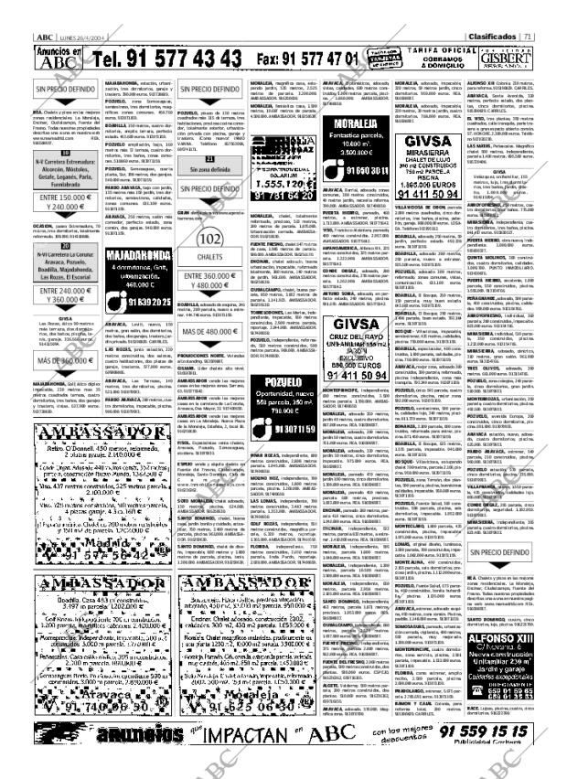 ABC MADRID 26-04-2004 página 71