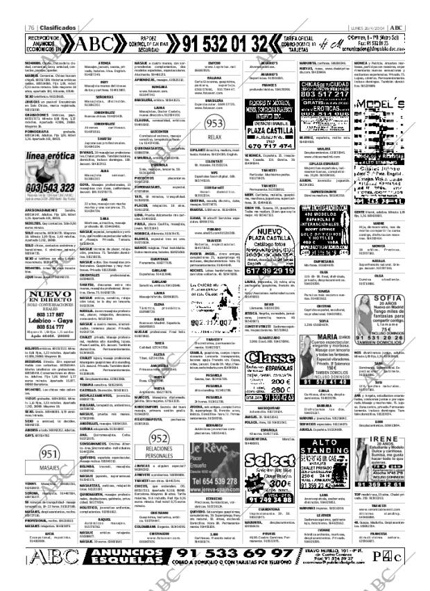ABC MADRID 26-04-2004 página 76