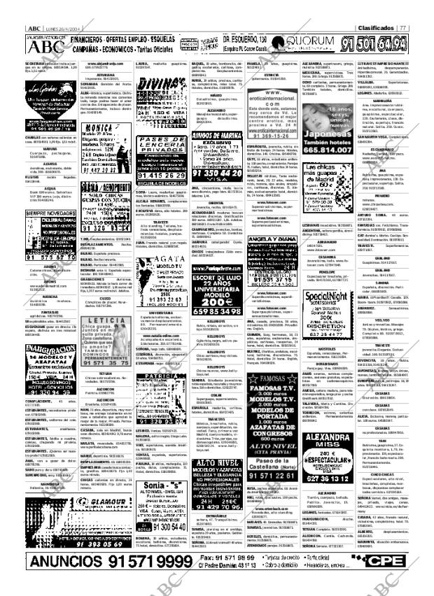 ABC MADRID 26-04-2004 página 77