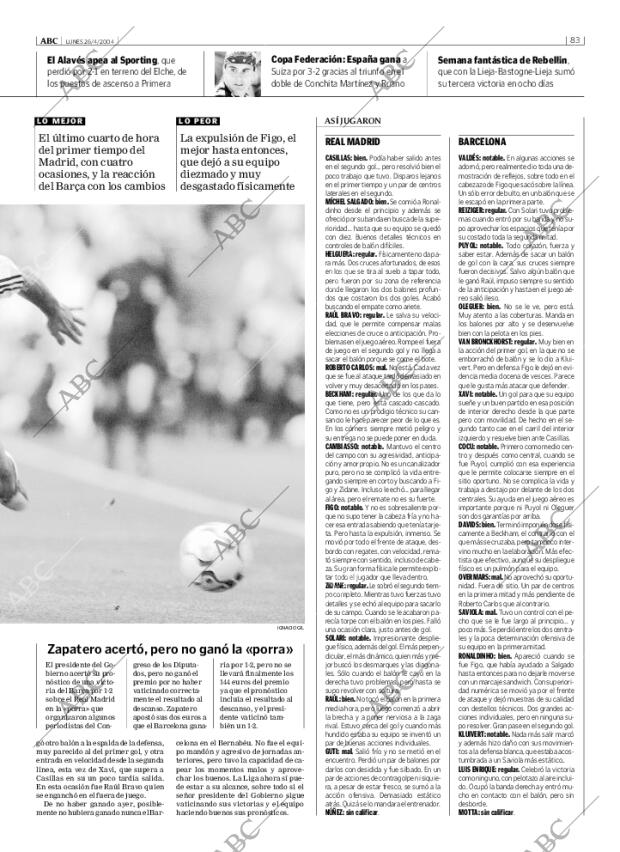 ABC MADRID 26-04-2004 página 83