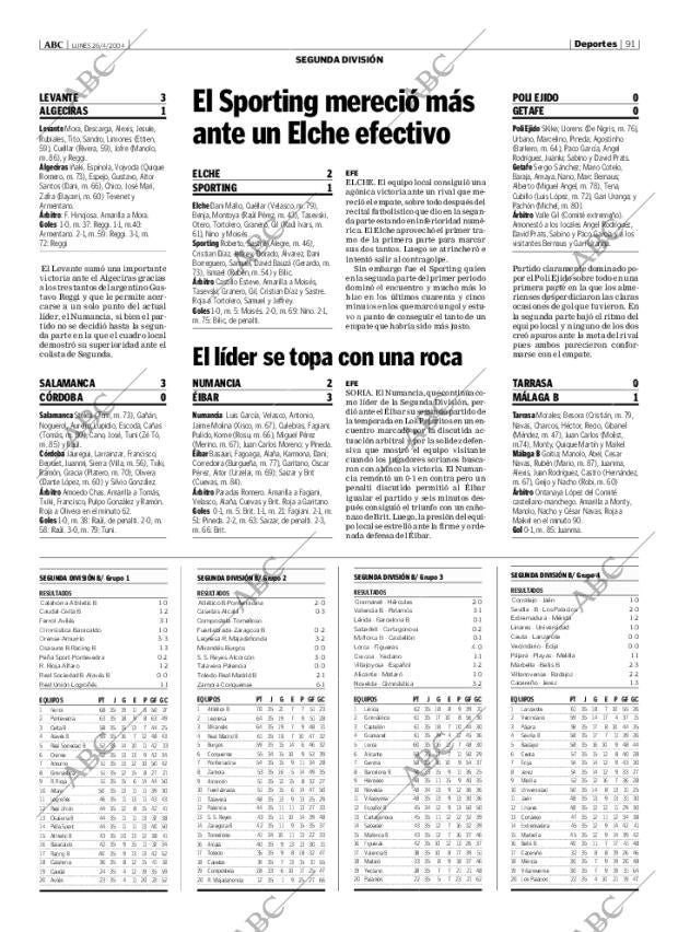 ABC MADRID 26-04-2004 página 91