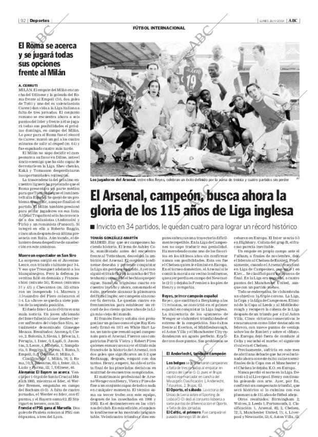 ABC MADRID 26-04-2004 página 92